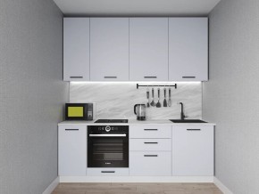 Кухонный гарнитур Смоки 2200 h950 (Стол. 26мм) в Салехарде - salekhard.ok-mebel.com | фото