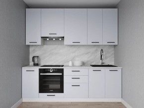Кухонный гарнитур Смоки 3000 h950 (Стол. 38 мм) в Салехарде - salekhard.ok-mebel.com | фото