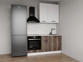 Кухонный гарнитур Старое Дерево 1600 h950 (Стол. 26мм) в Салехарде - salekhard.ok-mebel.com | фото