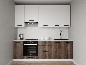 Кухонный гарнитур Старое Дерево 2400 h950 (Стол. 26мм) в Салехарде - salekhard.ok-mebel.com | фото