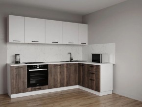 Кухонный гарнитур Старое Дерево 2600*1600 (Стол. 38мм) в Салехарде - salekhard.ok-mebel.com | фото