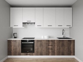 Кухонный гарнитур Старое Дерево 3000 h950 (Стол. 26мм) в Салехарде - salekhard.ok-mebel.com | фото