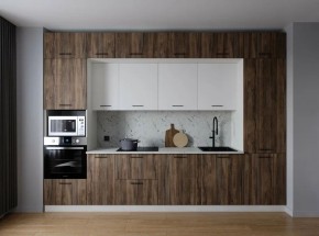 Кухонный гарнитур Старое Дерево 3400 (Стол. 26мм) в Салехарде - salekhard.ok-mebel.com | фото