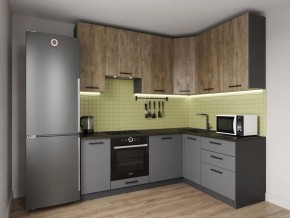 Кухонный гарнитур Умбра 2200*1600 h950 (Стол. 38мм) в Салехарде - salekhard.ok-mebel.com | фото