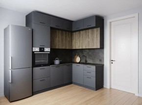 Кухонный гарнитур Умбра 2200*1700 (Стол. 38мм) в Салехарде - salekhard.ok-mebel.com | фото