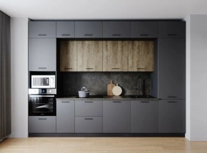 Кухонный гарнитур Умбра 3400 (Стол. 26мм) в Салехарде - salekhard.ok-mebel.com | фото