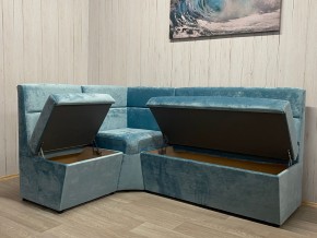 Кухонный уголок УЮТ высокий сектор (ППУ) велюр Candy 17 в Салехарде - salekhard.ok-mebel.com | фото 2