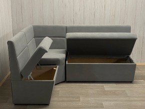 Кухонный уголок УЮТ высокий сектор (ППУ) велюр Veluta Lux 12 в Салехарде - salekhard.ok-mebel.com | фото 2