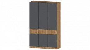 ЛЕНОРА Шкаф 3х створчатый (графит) в Салехарде - salekhard.ok-mebel.com | фото
