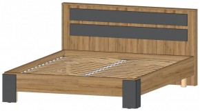 ЛЕНОРА Спальный гарнитур (модульный) графит в Салехарде - salekhard.ok-mebel.com | фото 4