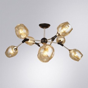 Люстра на штанге Arte Lamp Seppia A4211PL-8BK в Салехарде - salekhard.ok-mebel.com | фото 2