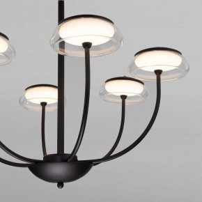 Люстра на штанге Eurosvet Fungo 50388 LED черный в Салехарде - salekhard.ok-mebel.com | фото 5