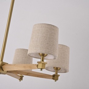 Люстра на штанге Imperiumloft Jorgenson Beige/Light wood STAVRA01 в Салехарде - salekhard.ok-mebel.com | фото 7