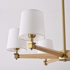 Люстра на штанге Imperiumloft Jorgenson White/Light wood STAVRA01 в Салехарде - salekhard.ok-mebel.com | фото 11