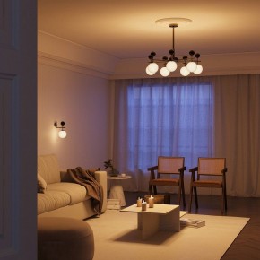 Люстра на штанге Maytoni Museo MOD436PL-05BS в Салехарде - salekhard.ok-mebel.com | фото 3