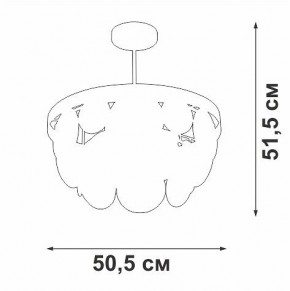 Люстра на штанге Vitaluce V5882 V5882-8/6PL в Салехарде - salekhard.ok-mebel.com | фото 4