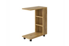 МАЛЬТА Столик прикроватный (дуб крафт золотой) в Салехарде - salekhard.ok-mebel.com | фото