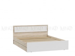 МАРТИНА СГ Кровать 900 (дуб сонома/белый) в Салехарде - salekhard.ok-mebel.com | фото