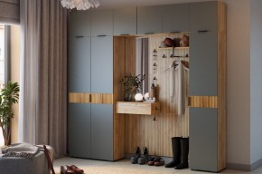 МЕБЕЛЬСОН К12 Прихожая (графит) в Салехарде - salekhard.ok-mebel.com | фото