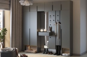 МЕБЕЛЬСОН К32 Прихожая (графит) в Салехарде - salekhard.ok-mebel.com | фото