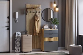 МЕБЕЛЬСОН К3 Прихожая (графит) в Салехарде - salekhard.ok-mebel.com | фото