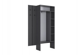 МЕРСИ Прихожая (модульная) графит в Салехарде - salekhard.ok-mebel.com | фото 7