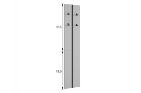 МЕРСИ Прихожая (модульная) кашемир в Салехарде - salekhard.ok-mebel.com | фото 3