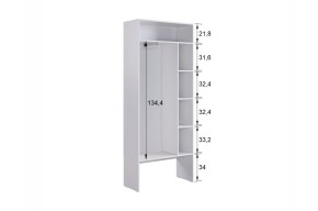МЕРСИ Прихожая (модульная) кашемир в Салехарде - salekhard.ok-mebel.com | фото 5