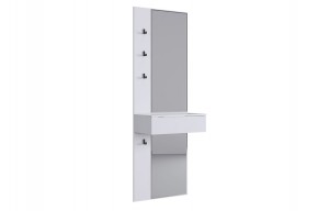 МЕРСИ Зеркало (белое дерево) в Салехарде - salekhard.ok-mebel.com | фото