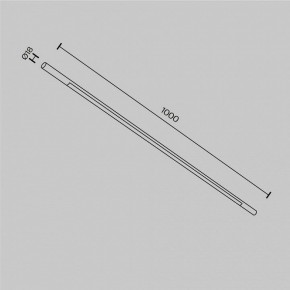 Модульный светильник Maytoni Basis C100CL-L1000-24W3-6K-B в Салехарде - salekhard.ok-mebel.com | фото 6