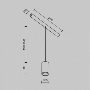 Модульный светильник Maytoni Focus LED C105PL-3W3-6K-BS в Салехарде - salekhard.ok-mebel.com | фото 5