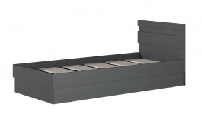 МС "Хилтон" Кровать 0,9 (графит) 900*2000 в Салехарде - salekhard.ok-mebel.com | фото