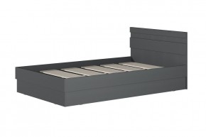 МС "Хилтон" Кровать 1,2 (графит) 1200*2000 в Салехарде - salekhard.ok-mebel.com | фото