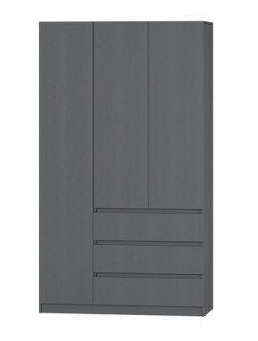 МС "Хилтон" Шкаф №2 1200 (Графит) в Салехарде - salekhard.ok-mebel.com | фото