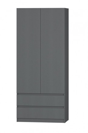 МС "Хилтон" Шкаф №3 900 (Графит) в Салехарде - salekhard.ok-mebel.com | фото