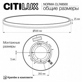 Накладной светильник Citilux Norma CL748500 в Салехарде - salekhard.ok-mebel.com | фото 11