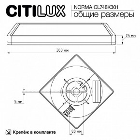 Накладной светильник Citilux Norma CL748K301 в Салехарде - salekhard.ok-mebel.com | фото 11