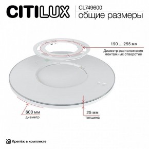Накладной светильник Citilux NORMA CL749600 в Салехарде - salekhard.ok-mebel.com | фото 12