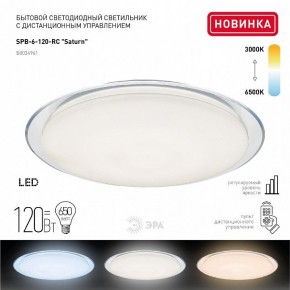 Накладной светильник Эра Классик SPB-6-120-RC Saturn (С) в Салехарде - salekhard.ok-mebel.com | фото 3