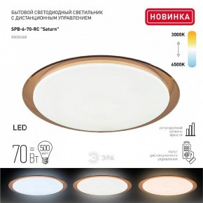 Накладной светильник Эра Классик SPB-6-70-RC Saturn (B) в Салехарде - salekhard.ok-mebel.com | фото 2