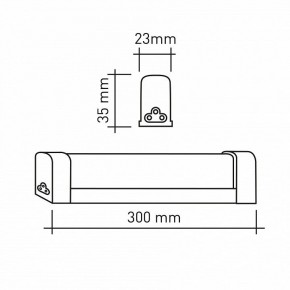 Накладной светильник Эра  LLED-04-0-40K-004 в Салехарде - salekhard.ok-mebel.com | фото 6