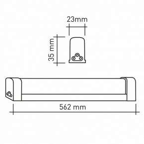 Накладной светильник Эра  LLED-04-0-40K-008 в Салехарде - salekhard.ok-mebel.com | фото 2