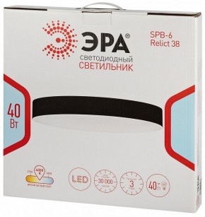 Накладной светильник Эра Relict Relict 38 SPB-6-40 4К BK в Салехарде - salekhard.ok-mebel.com | фото 6