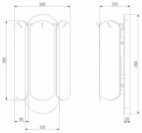 Накладной светильник Eurosvet Claire 60170/2 золото в Салехарде - salekhard.ok-mebel.com | фото 4