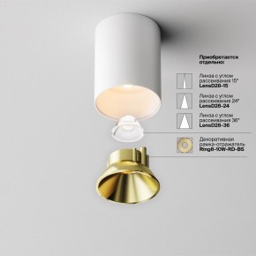 Накладной светильник Maytoni Alfa LED C064CL-8W2.7K-RD-WB в Салехарде - salekhard.ok-mebel.com | фото 3
