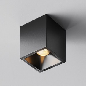 Накладной светильник Maytoni Alfa LED C065CL-8W2.7K-SQ-B в Салехарде - salekhard.ok-mebel.com | фото 3