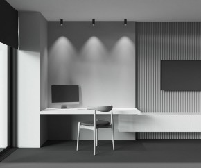 Накладной светильник Maytoni FOCUS LED C056CL-L12B2.7K-W-B в Салехарде - salekhard.ok-mebel.com | фото 5