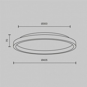 Накладной светильник Maytoni Orign MOD311CL-L27B3K в Салехарде - salekhard.ok-mebel.com | фото 3