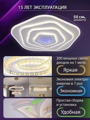 Накладной светильник Natali Kovaltseva PALACE LED LAMPS 81111/4C в Салехарде - salekhard.ok-mebel.com | фото 4