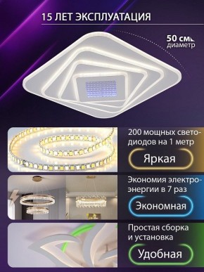 Накладной светильник Natali Kovaltseva PALACE LED LAMPS 81112/4C в Салехарде - salekhard.ok-mebel.com | фото 5
